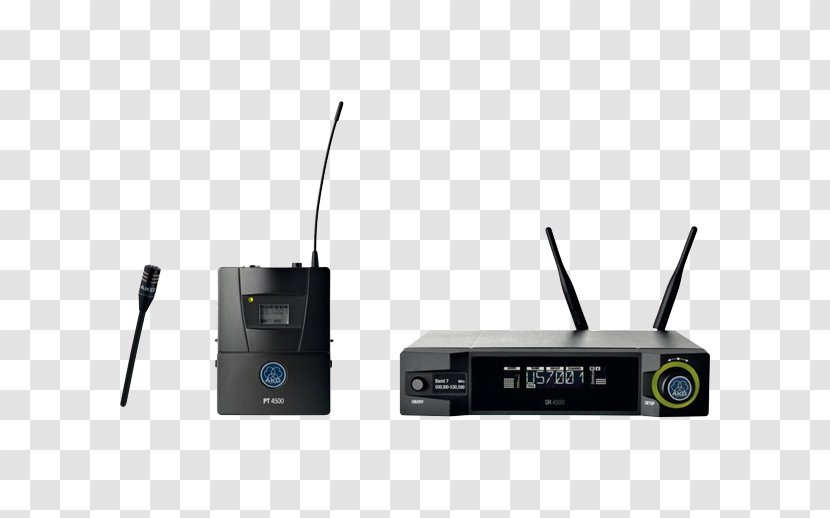 AKG WMS4500 D7 Set Reference Wireless Microphone System 3205Z00010 - Electronics Accessory Transparent PNG