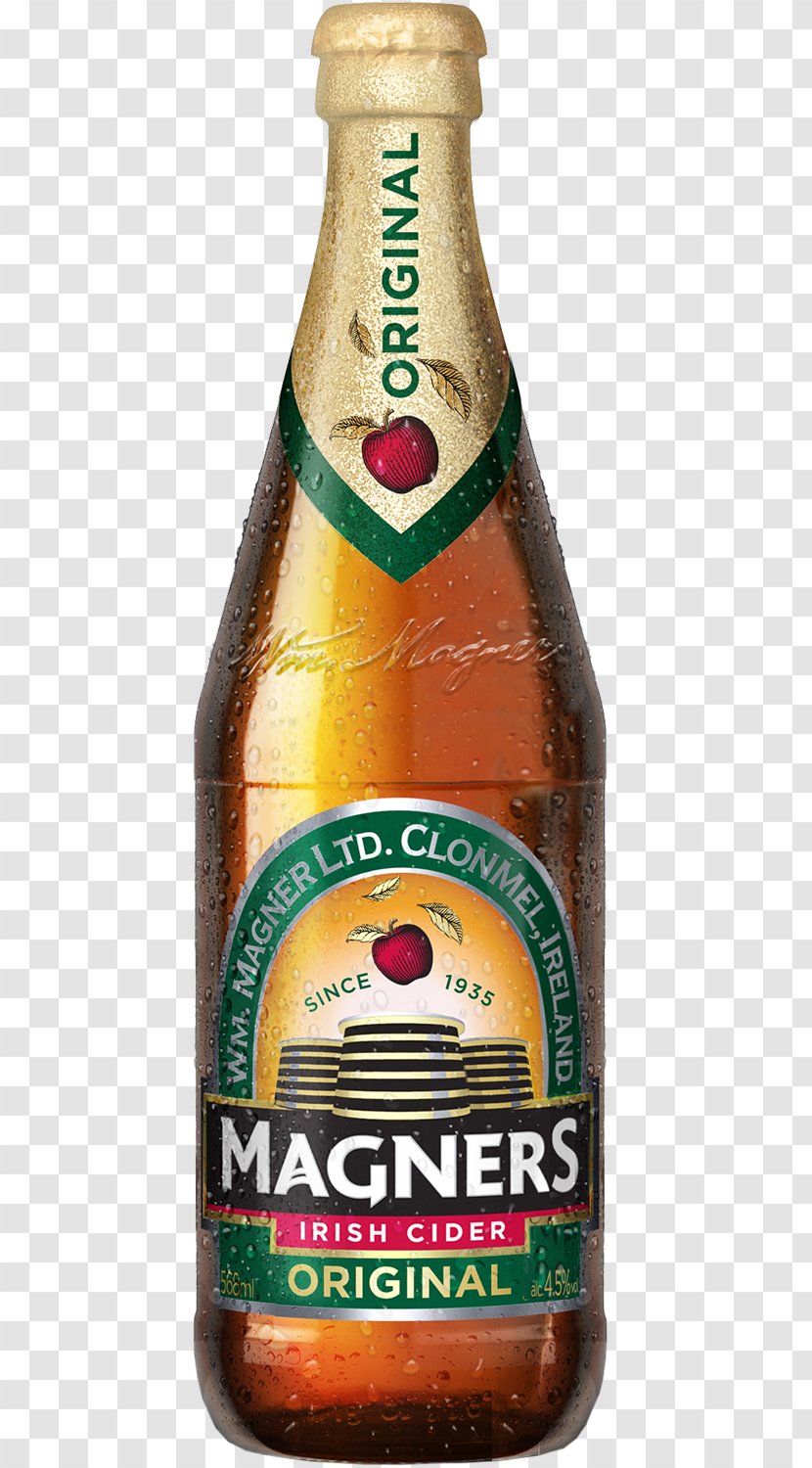 Cider Beer Magners Bulmers Bottle - Alcoholic Beverages Transparent PNG