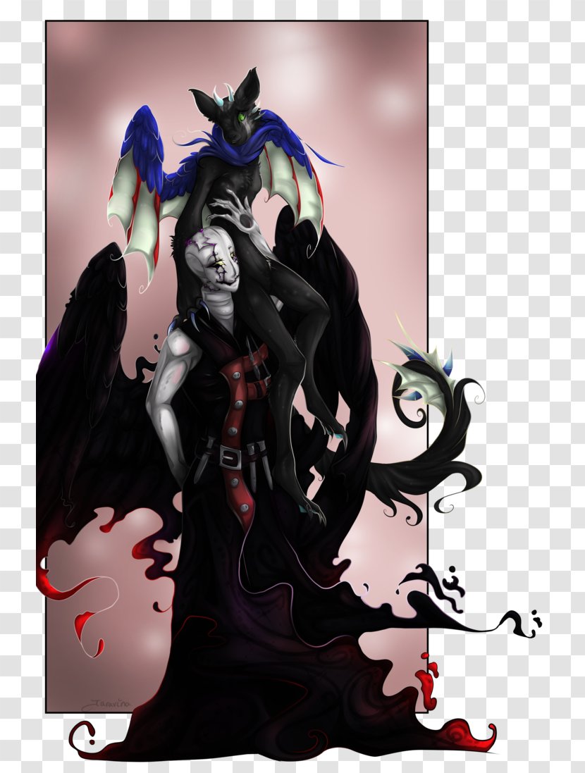 Illustration Legendary Creature Supernatural Black Hair Fiction - Frame Transparent PNG