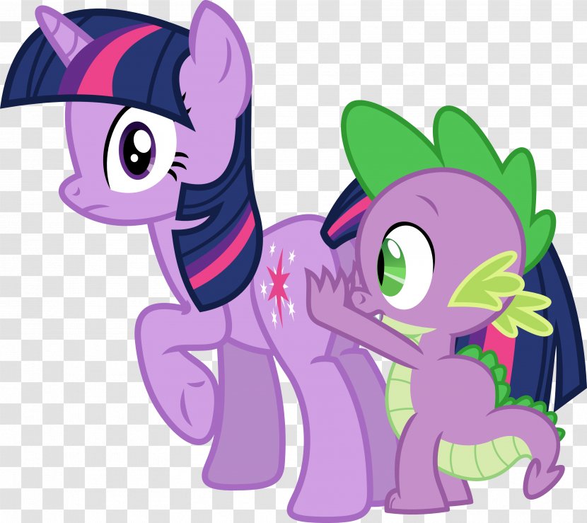 Pony Spike Twilight Sparkle Pinkie Pie Rainbow Dash - My Little Friendship Is Magic - Pushing Vector Transparent PNG