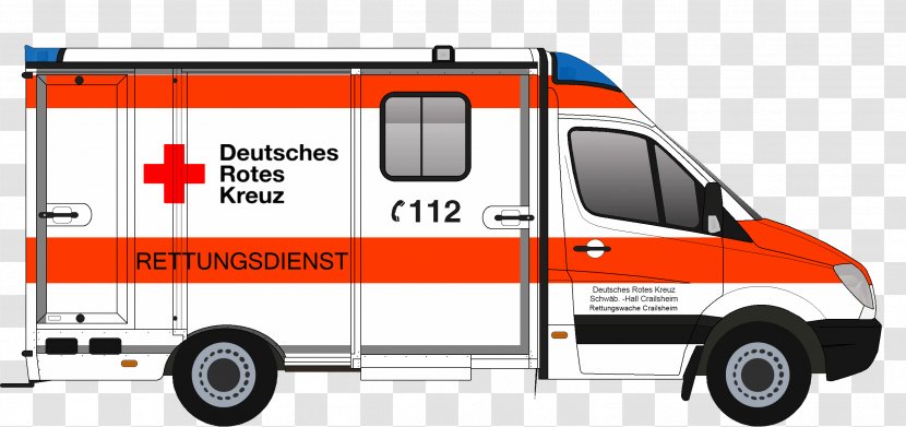 Ambulance Schwalm-Eder-Kreis Rettungswagen Mercedes-Benz Sprinter Emergency Service - Nontransporting Ems Vehicle Transparent PNG
