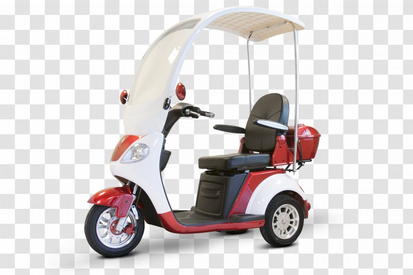 Electric Motorcycles And Scooters Vehicle Car Three-wheeler - Microcar - Scooter Transparent PNG