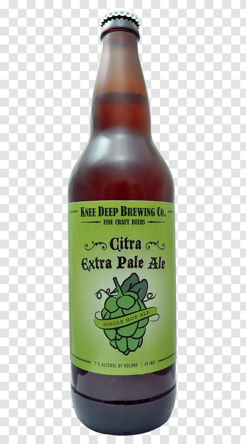 India Pale Ale Knee Deep Brewing Company Beer - Hops Transparent PNG