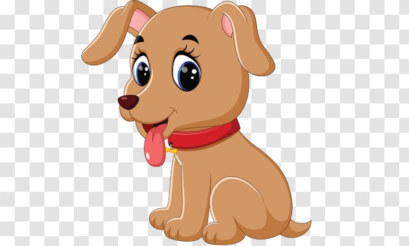 Dog Puppy Cartoon Clip Art - Tail - Cute Transparent PNG