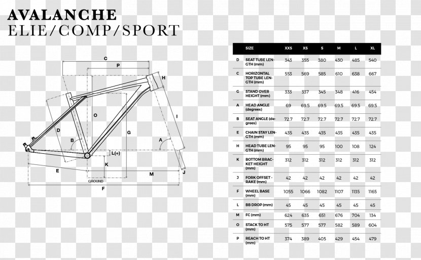 GT Bicycles Avalanche Sport Men's Mountain Bike 2017 Fork End - Bicycle Transparent PNG