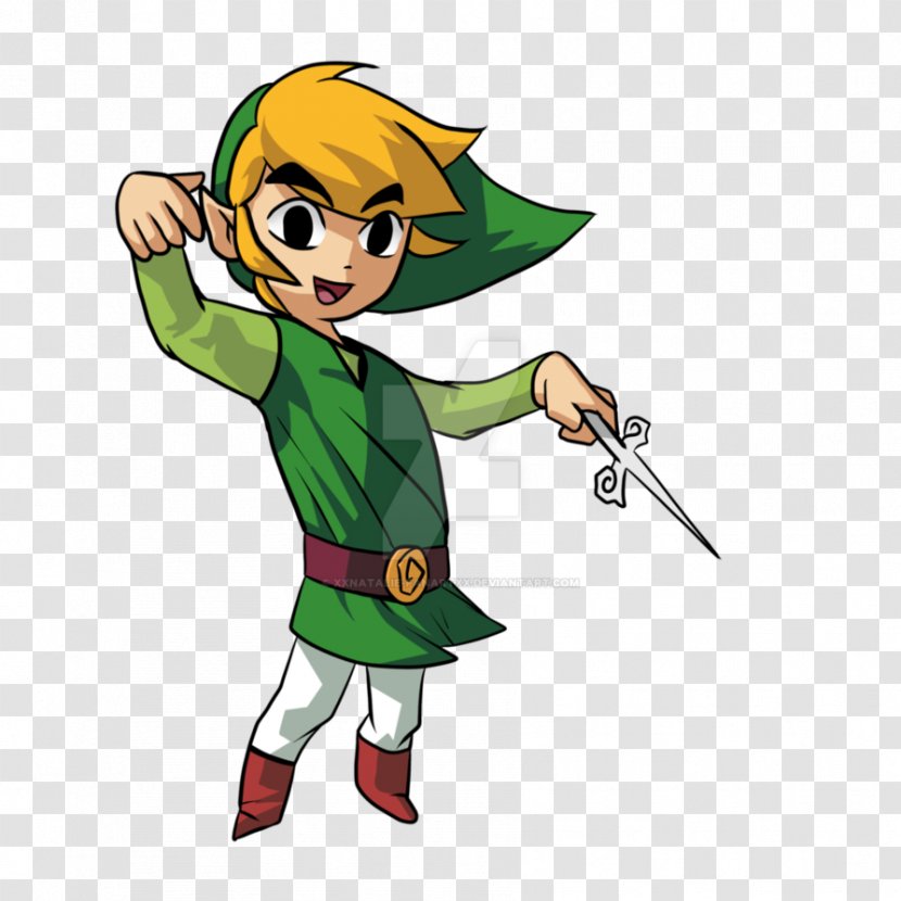 The Legend Of Zelda: Wind Waker Breath Wild Link Phantom Hourglass Twilight Princess - Zelda - Green Transparent PNG