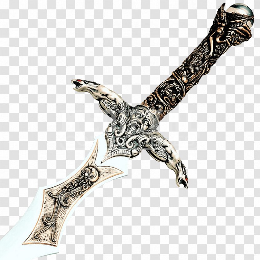Merlijn King Arthur Toledo Sword Legend - Jewellery Transparent PNG