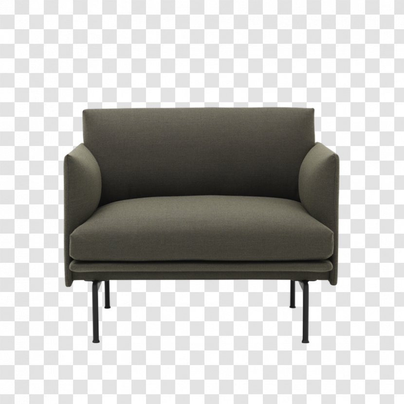 Chair Muuto Couch Table Seat - Club - Lounge Transparent PNG