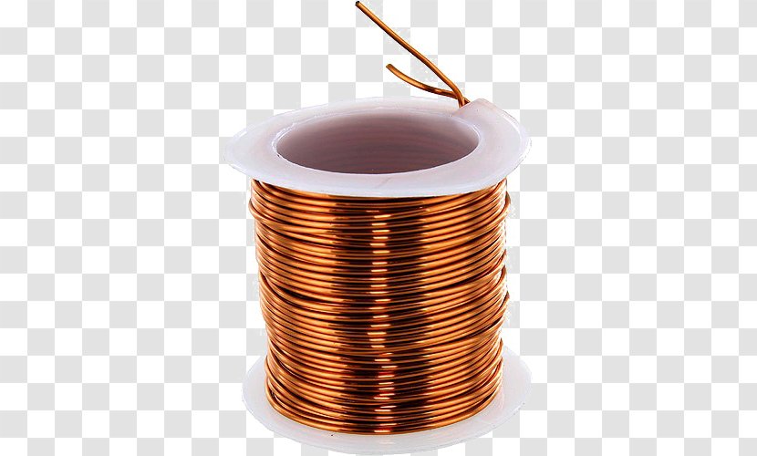Copper Conductor Magnet Wire Electrical Cable - Inductor Transparent PNG