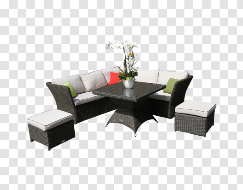 Couch Table Sofa Bed Wicker Chair - Dining Room - Four Corner Transparent PNG
