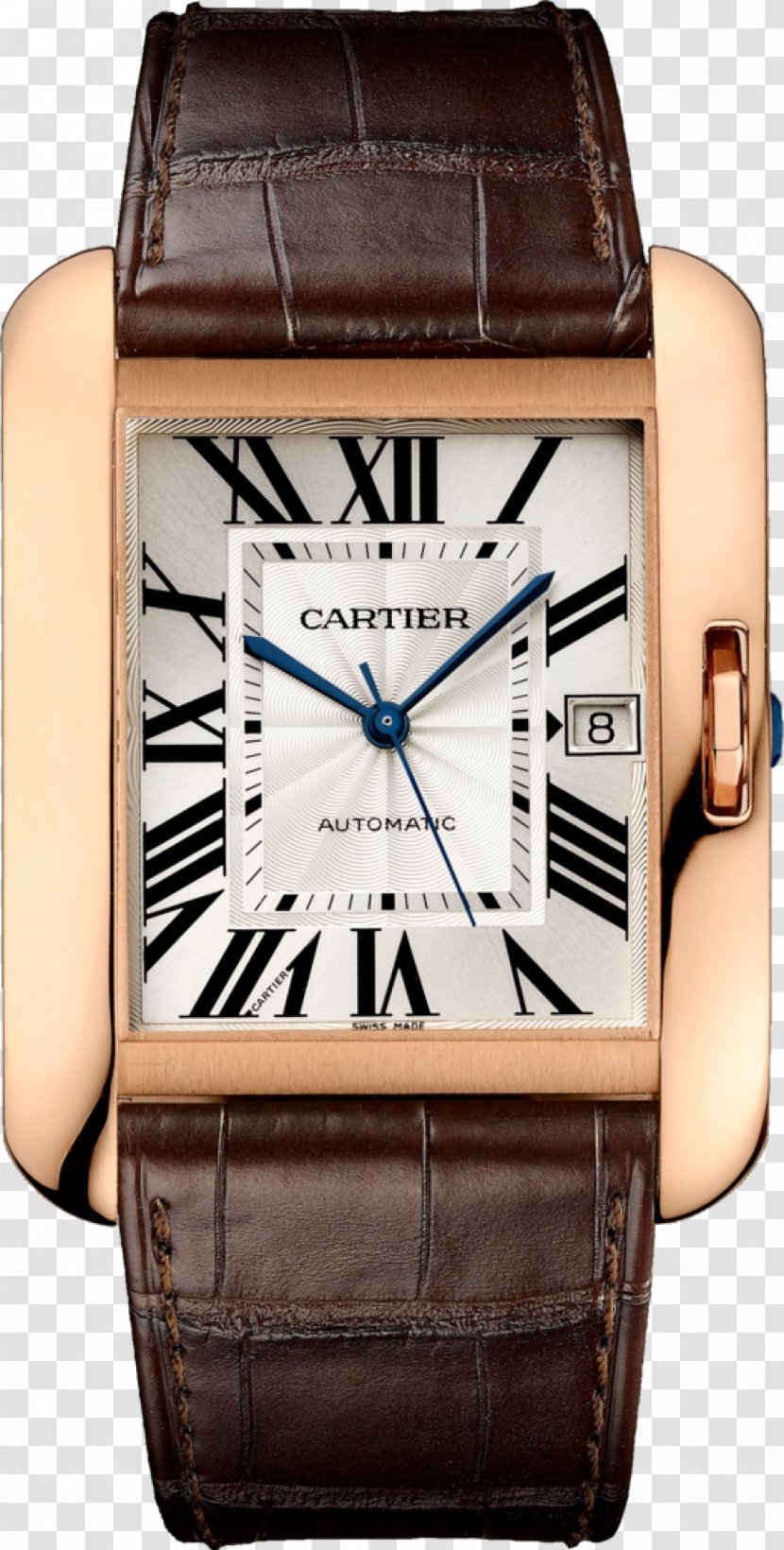 Cartier Tank Automatic Watch Jewellery Transparent PNG