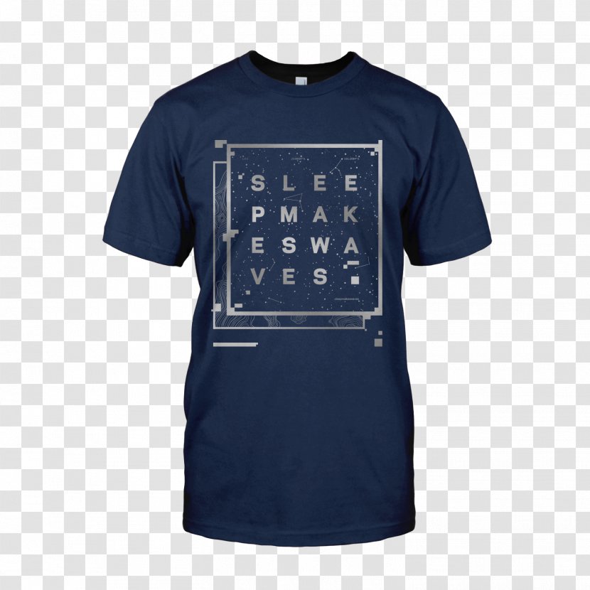 T-shirt Clothing Hoodie Sleeve - Shirt - Blue Design Transparent PNG