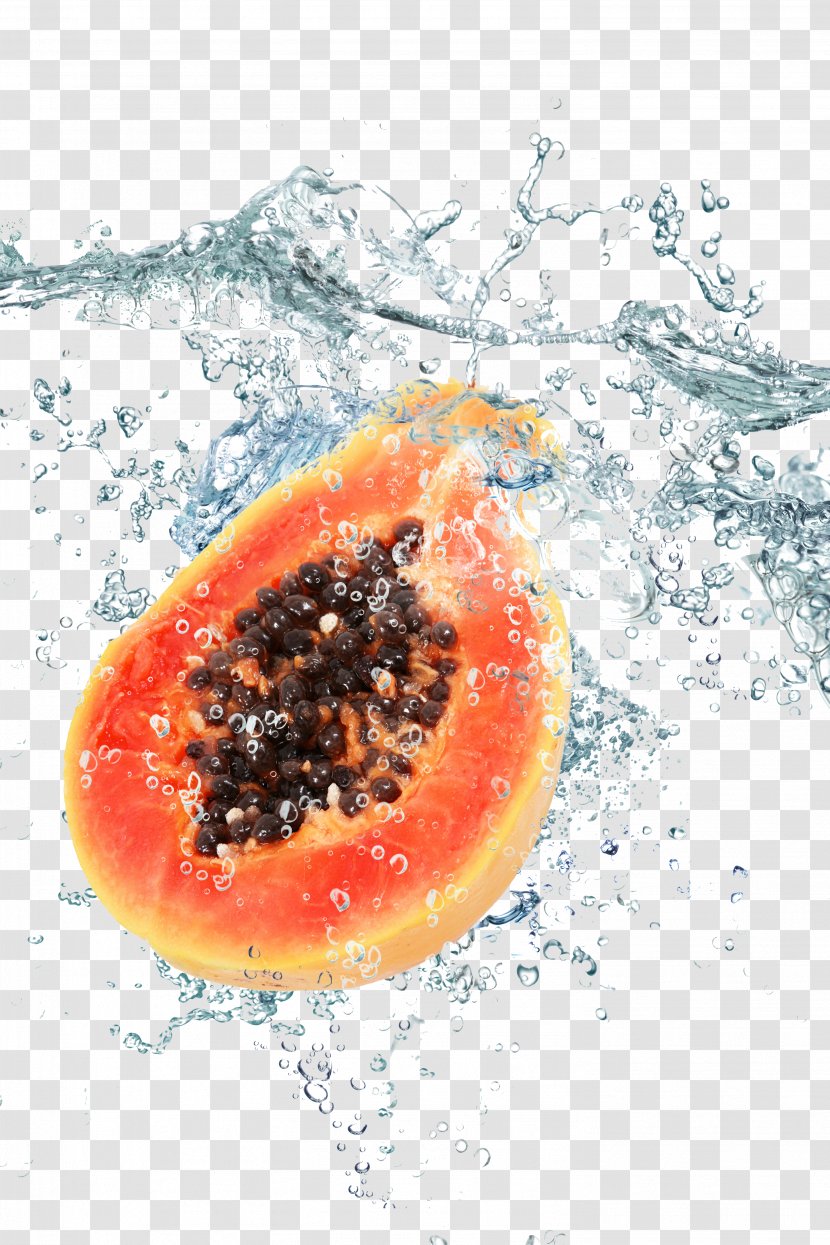 Juice Papaya Fruit Water Orange - Food Transparent PNG