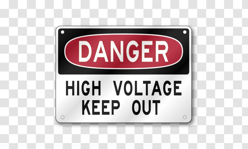 Hot Work Sign Occupational Safety And Health Administration Hazard - Warning Label - High Voltage Transparent PNG