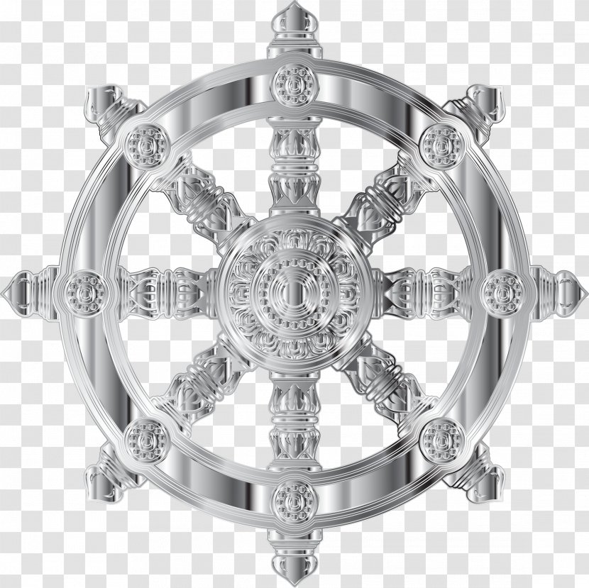 Computer Icons Ship's Wheel Rudder - Metal - Of Dharma Transparent PNG