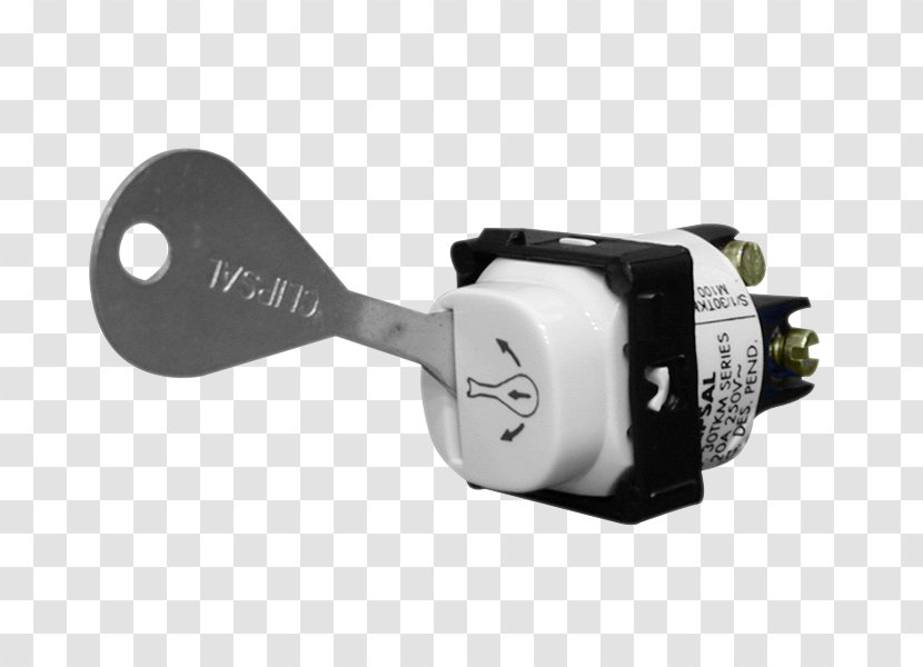 Key Switch Electrical Switches Clipsal Schneider Electric Electronic Component - Hand Power Transparent PNG