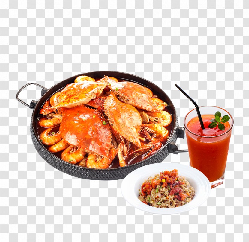 Crab Seafood Drink Franchising Shrimp - Chicken Thighs - Fort Cuisine Transparent PNG