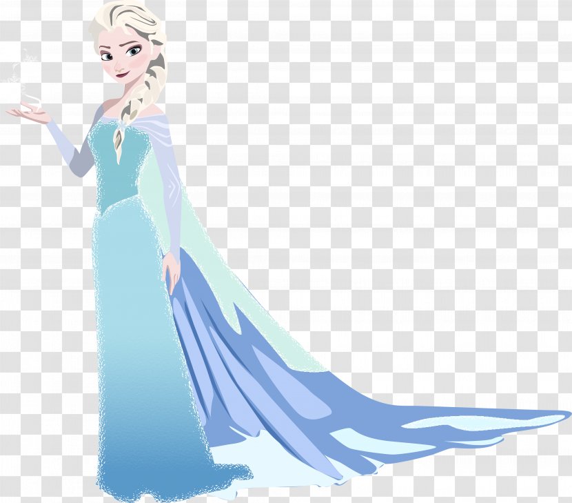 Elsa Anna Olaf - Silhouette Transparent PNG