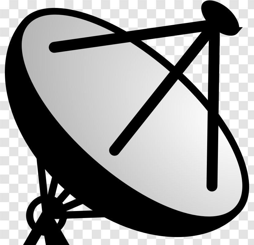 Satellite Dish Aerials Parabolic Antenna Clip Art - Radio - Vector Transparent PNG