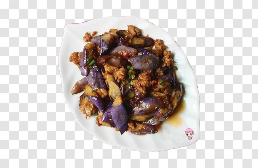 Red Braised Pork Belly Eggplant Meat Stir Frying Braising - Food - Fry Minced Transparent PNG