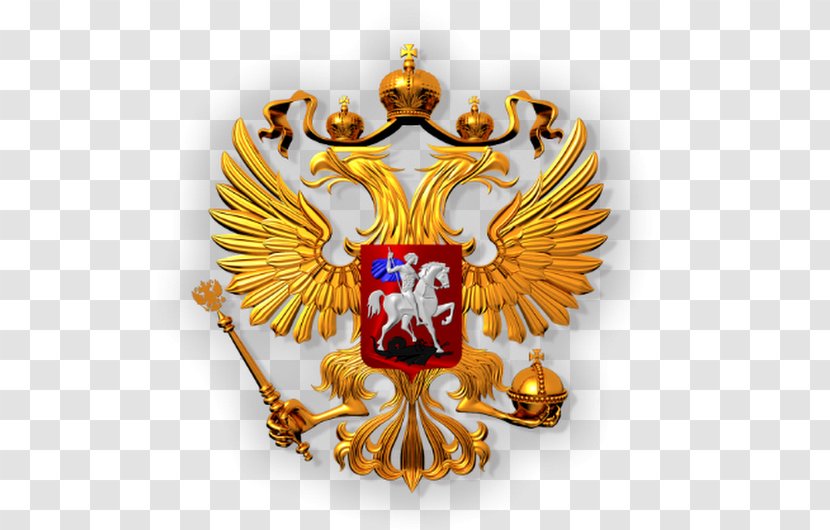 Coat Of Arms Russia Symbols President - Davlat Ramzlari Transparent PNG