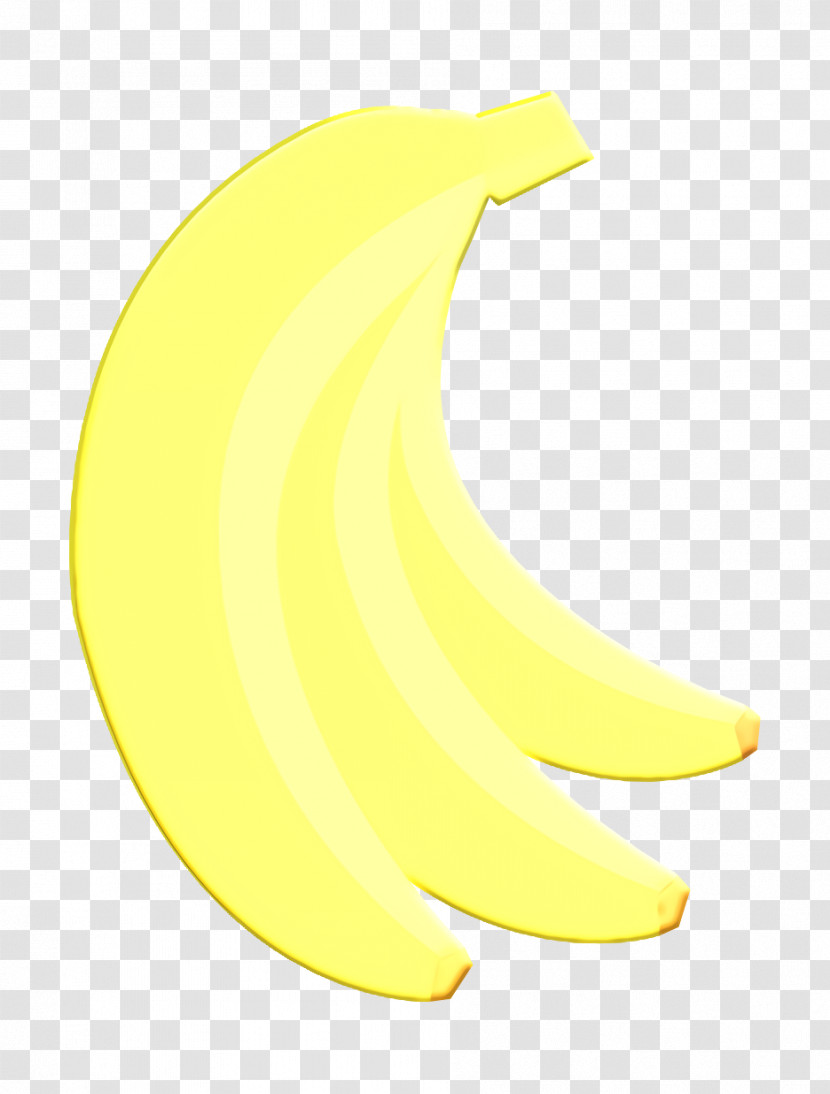 Banana Icon Fruits Icon Food Icon Transparent PNG