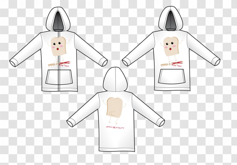 T-shirt Hoodie Outerwear - Top Transparent PNG