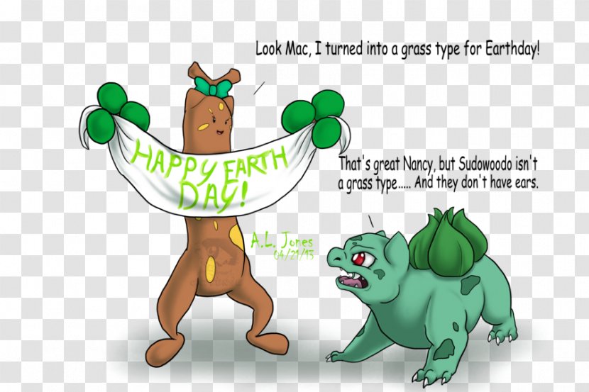 Earth Day Pokémon Bulbasaur - Flower Transparent PNG