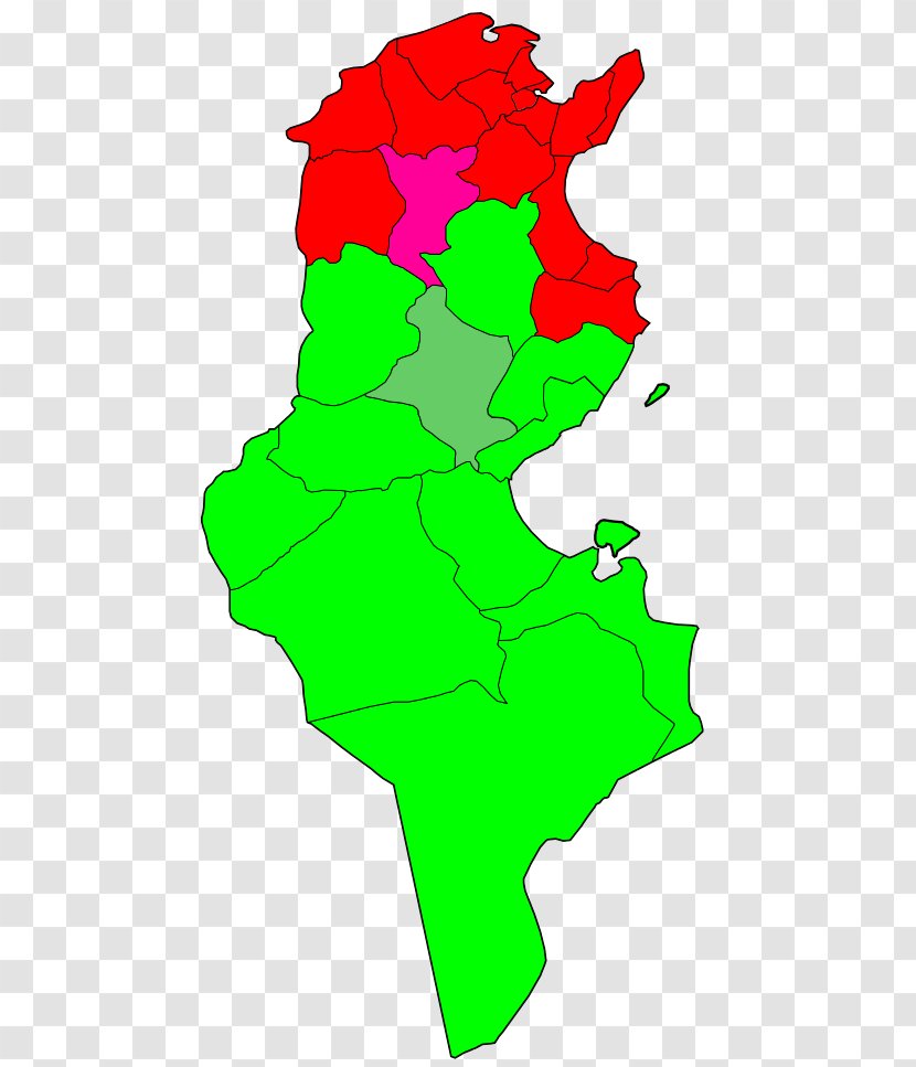 Tunisia Vector Map Royalty-free - Fictional Character Transparent PNG