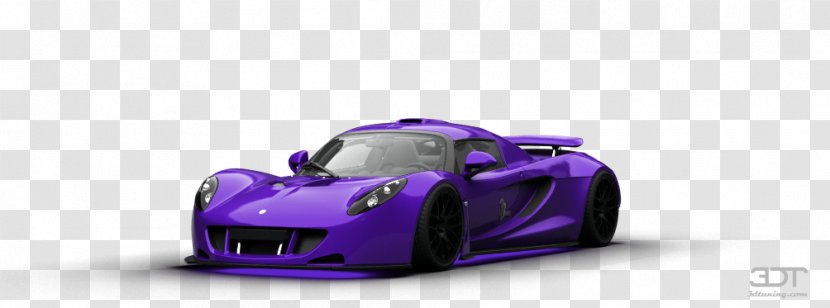 Hennessey Performance Engineering Lotus Cars Venom GT Sports Car - Motor Vehicle - Purple Paint Transparent PNG