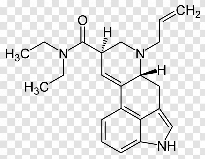 TiHKAL AL-LAD Lysergic Acid Diethylamide ETH-LAD 2,4-dimethylazetidide - Drawing - Tablet Transparent PNG