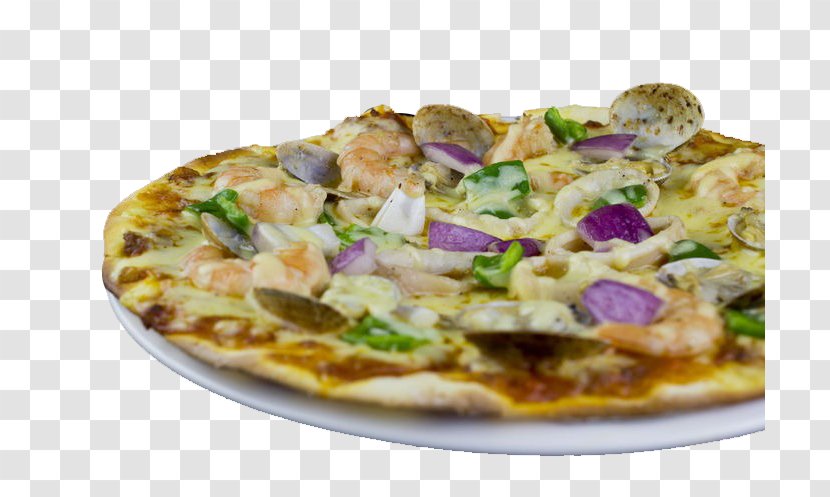 California-style Pizza Sicilian Seafood Transparent PNG