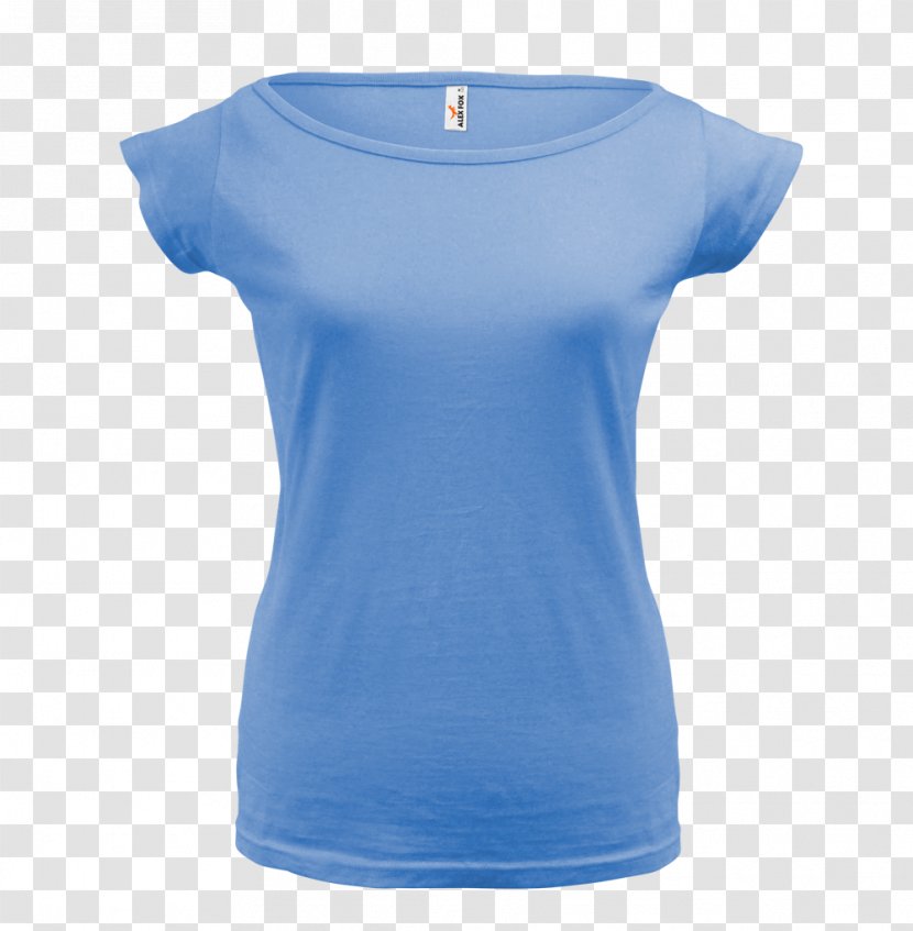 T-shirt Sleeve Shoulder Cotton Active Shirt - Heart Transparent PNG