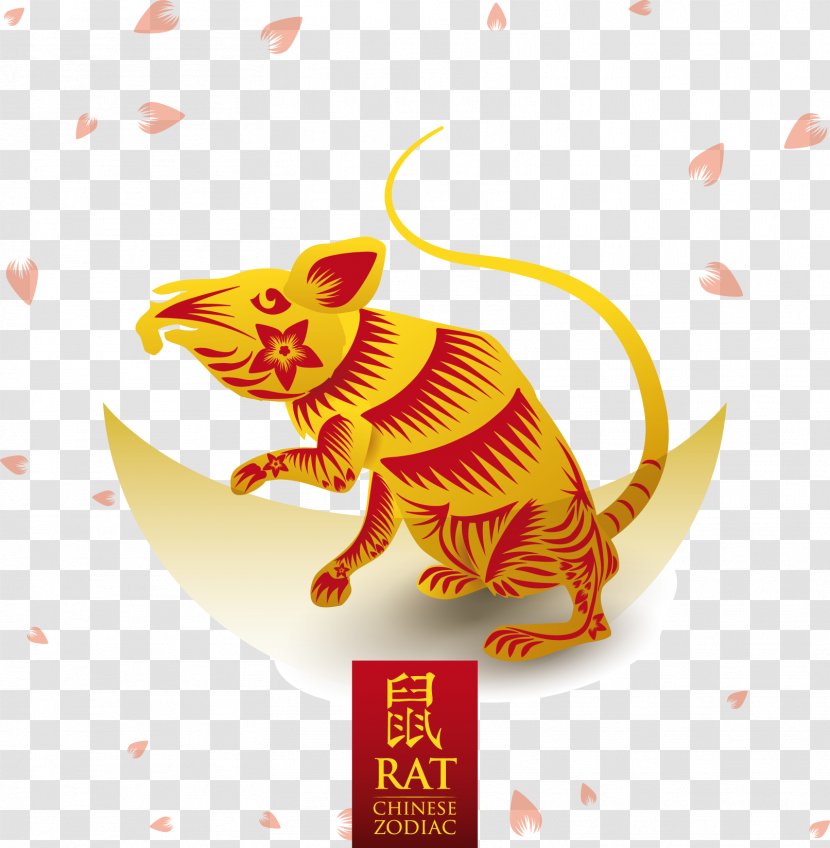 Rat Mouse Chinese Zodiac Tiger - Rats Transparent PNG