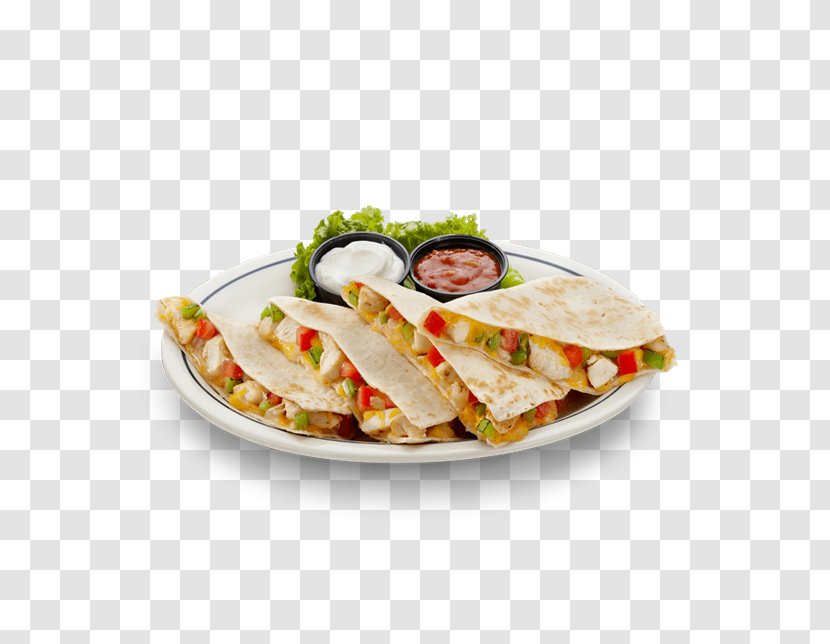 Mexican Cuisine Vegetarian Indian Quesadilla Pizza - Recipe Transparent PNG