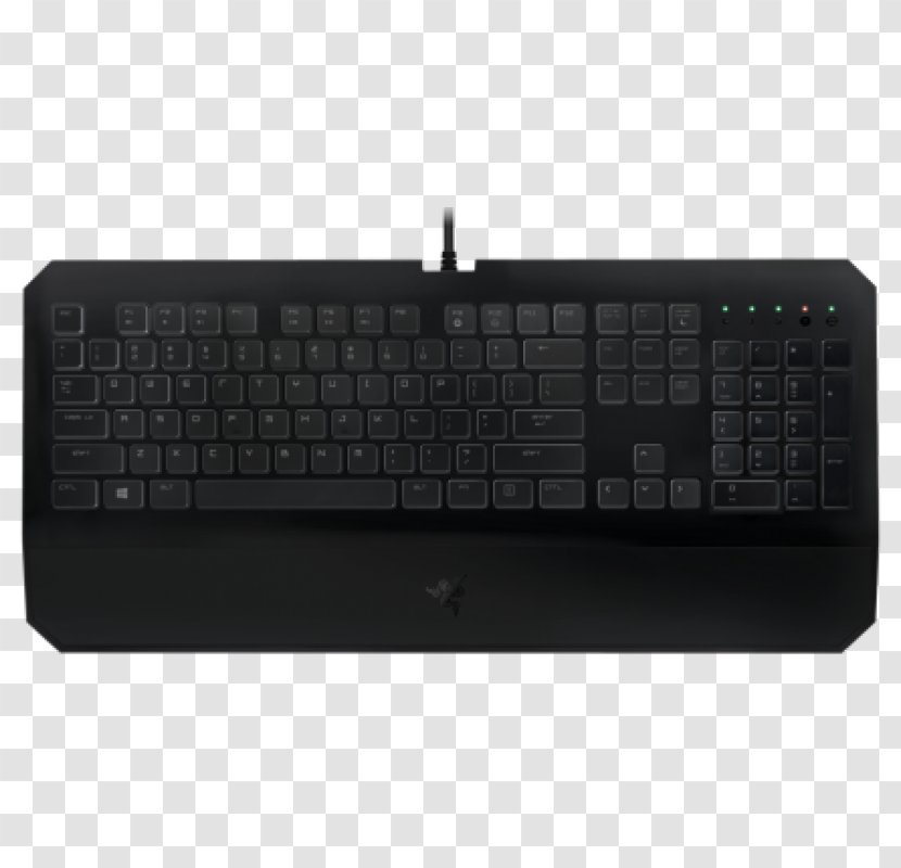 Computer Keyboard Gaming Keypad Razer DeathStalker Essential Transparent PNG