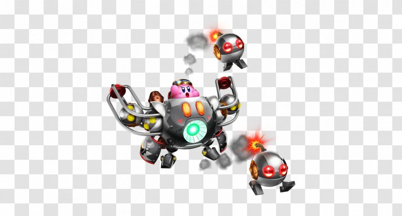 Kirby: Planet Robobot Kirby's Return To Dream Land Meta Knight Squeak Squad - Vehicle - Stepped Line Transparent PNG