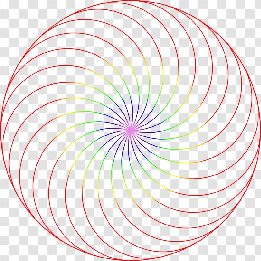 Spiral Circle Area Vortex - Symmetry Transparent PNG