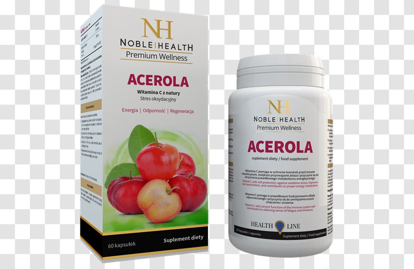 Dietary Supplement Ascorbic Acid Bodybuilding Barbados Cherry Vitamin - Capsule - Health Transparent PNG