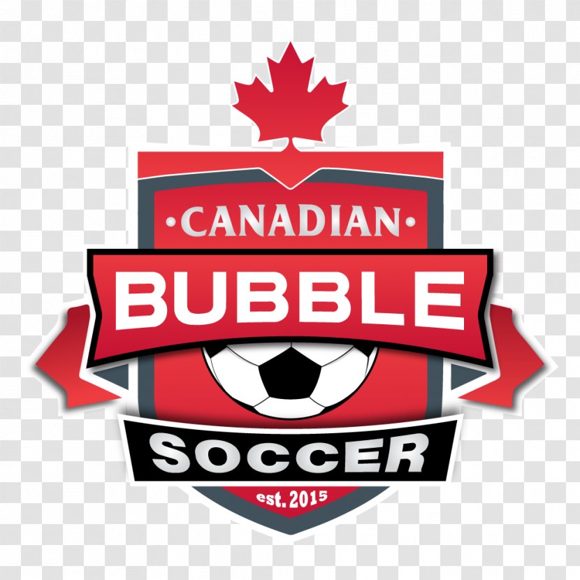 Canadian Bubble Soccer Bump Football Logo - Signage Transparent PNG
