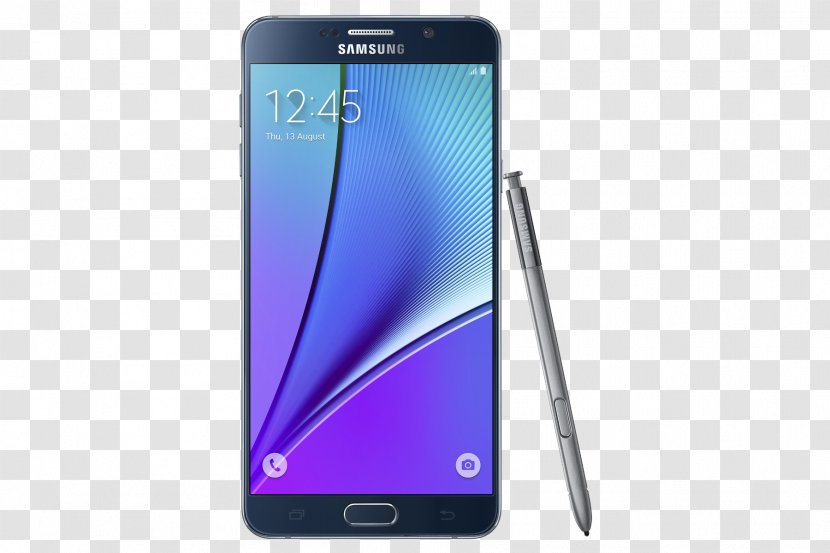 Samsung Galaxy Note 5 Telephone Smartphone Android - Cellular Network Transparent PNG