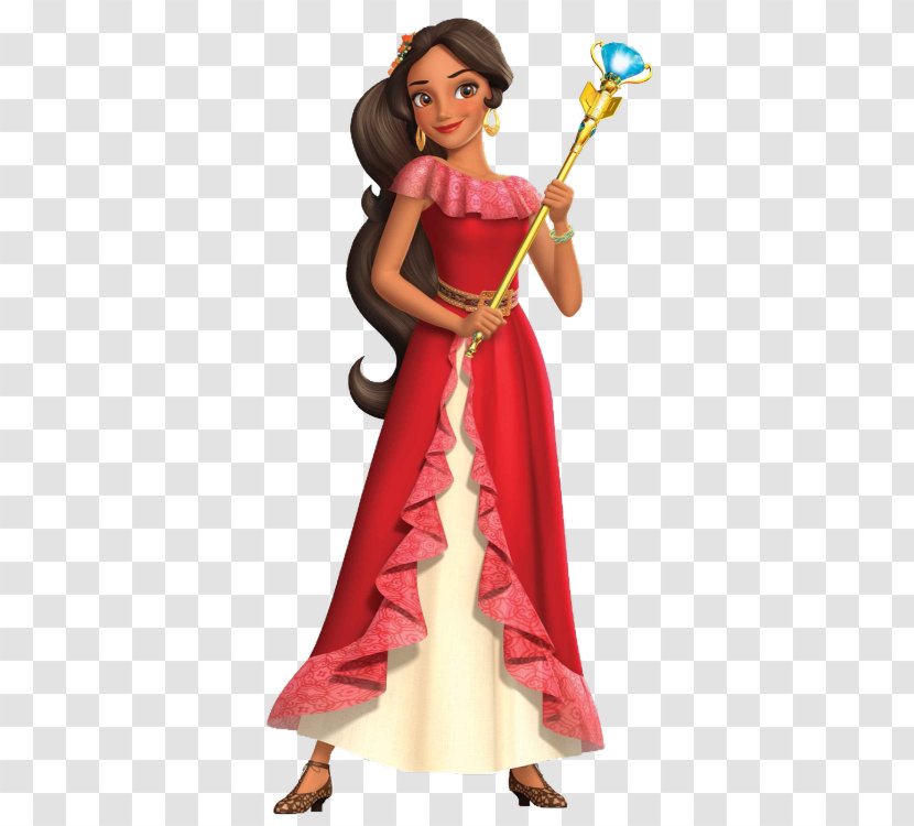 Elena Of Avalor Disney Princess The Walt Company Channel - Gown Transparent PNG