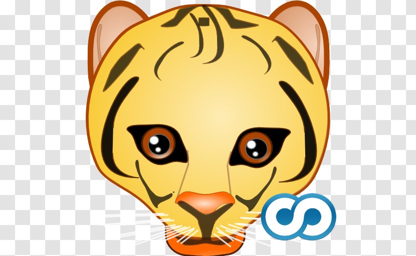 Whiskers Clip Art Cat Snout Illustration - Artwork - Go Tigers Sign Transparent PNG