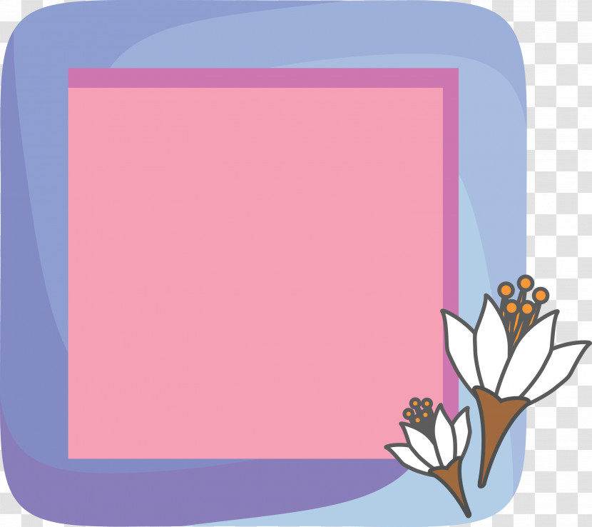 Flower Photo Frame Flower Frame Photo Frame Transparent PNG