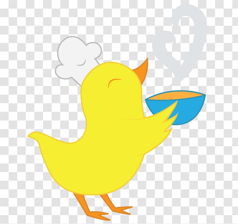 Duck Goose Cygnini Clip Art Illustration - Yellow Transparent PNG