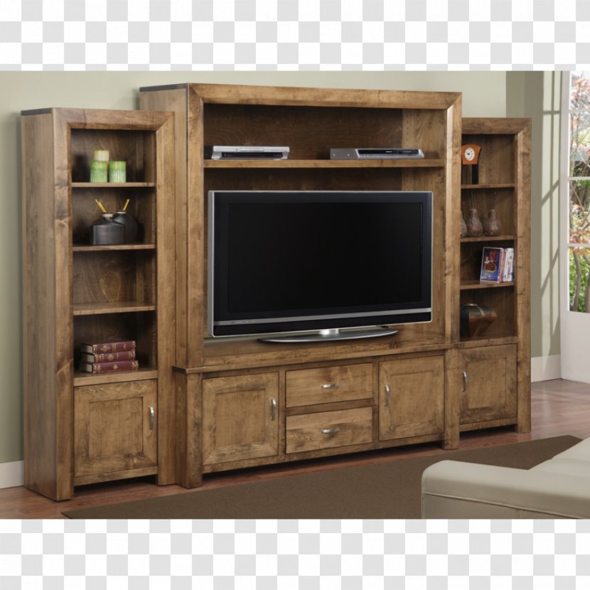Wall Unit Solid Wood Entertainment Centers & TV Stands Shelf - Shelving Transparent PNG
