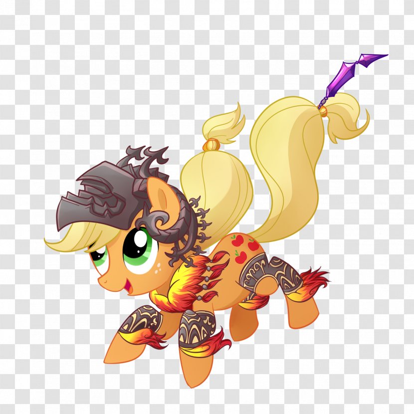 Applejack Twilight Sparkle Pinkie Pie Rarity Pony - Organism - Horse Transparent PNG