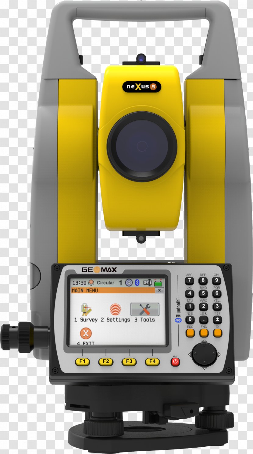 Total Station Computer Software Surveyor Measurement Technology - Satellite Navigation Transparent PNG