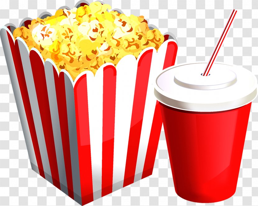 Soft Drink Popcorn Clip Art - Maize Transparent PNG