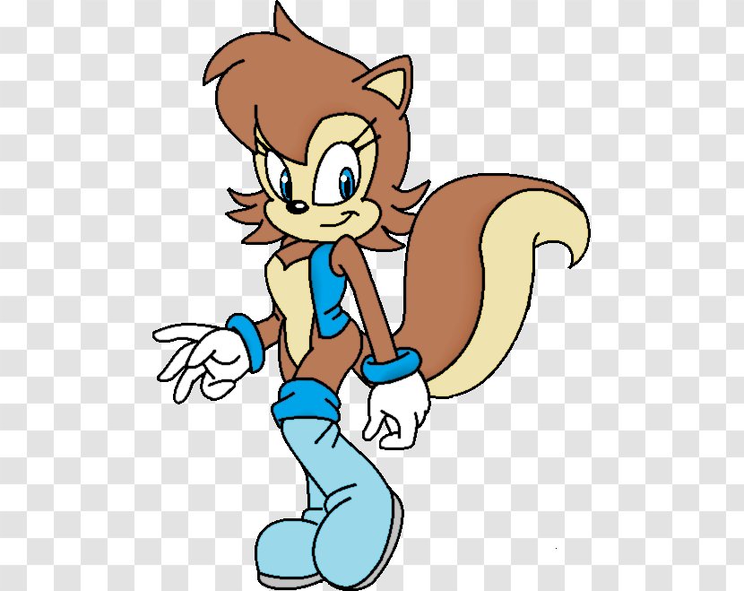 Princess Sally Acorn Shadow The Hedgehog Sonic Riders Archie Comics - Silhouette Transparent PNG
